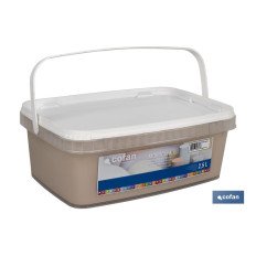 PINTURA PLÁSTICA MONOCAPA PIEDRA MEDIO 2,5 L (PACK: 1 UDS)