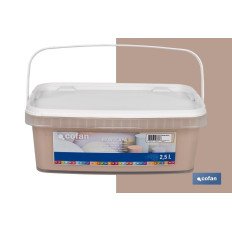 PINTURA PLÁSTICA MONOCAPA PIEDRA MEDIO 2,5 L (PACK: 1 UDS)