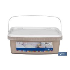 PINTURA PLÁSTICA MONOCAPA PIEDRA MEDIO 2,5 L (PACK: 1 UDS)