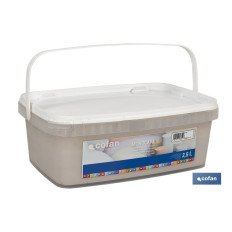 PINTURA PLÁSTICA MONOCAPA GRIS 2,5 L (PACK: 1 UDS)