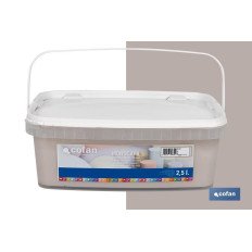 PINTURA PLÁSTICA MONOCAPA GRIS 2,5 L (PACK: 1 UDS)