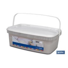 PINTURA PLÁSTICA MONOCAPA GRIS 2,5 L (PACK: 1 UDS)