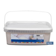PINTURA PLÁSTICA MONOCAPA GRIS VINTAGE 2,5 L (PACK: 1 UDS)