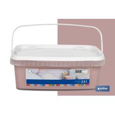 PINTURA PLÁSTICA MONOCAPA ROSA VINTAGE 2,5 L (PACK: 1 UDS)