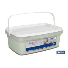 PINTURA PLÁSTICA MONOCAPA VERDE BRISA 2,5 L (PACK: 1 UDS)