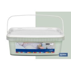 PINTURA PLÁSTICA MONOCAPA VERDE BRISA 2,5 L (PACK: 1 UDS)