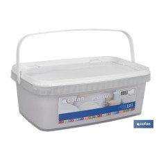 PINTURA PLÁSTICA MONOCAPA GRIS HIELO 2,5 L (PACK: 1 UDS)