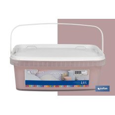 PINTURA PLÁSTICA MONOCAPA ROSA NUDE 2,5 L (PACK: 1 UDS)