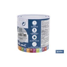 PINTURA A LA TIZA, CHALK PAINT, GRIS CENIZA 250 ML (PACK: 1 UDS)
