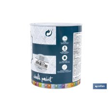 PINTURA A LA TIZA, CHALK PAINT, GRIS CENIZA 750 ML (PACK: 1 UDS)