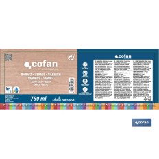 BARNIZ AL AGUA MATE, CHALK VARNISH, 750 ML (PACK: 1 UDS)