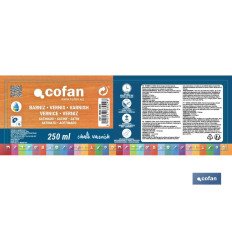 BARNIZ AL AGUA SATINADO, CHALK VARNISH, 250 ML (PACK: 1 UDS)