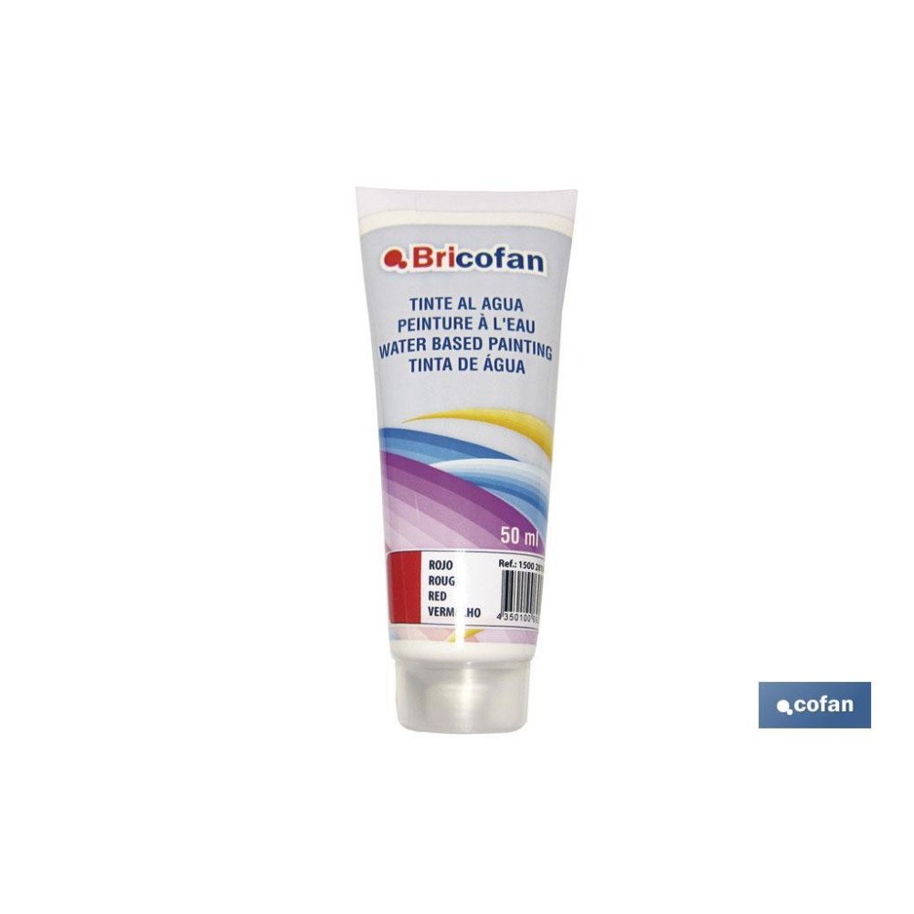 TINTE AL AGUA AZUL 50ML (PACK: 1 UDS)
