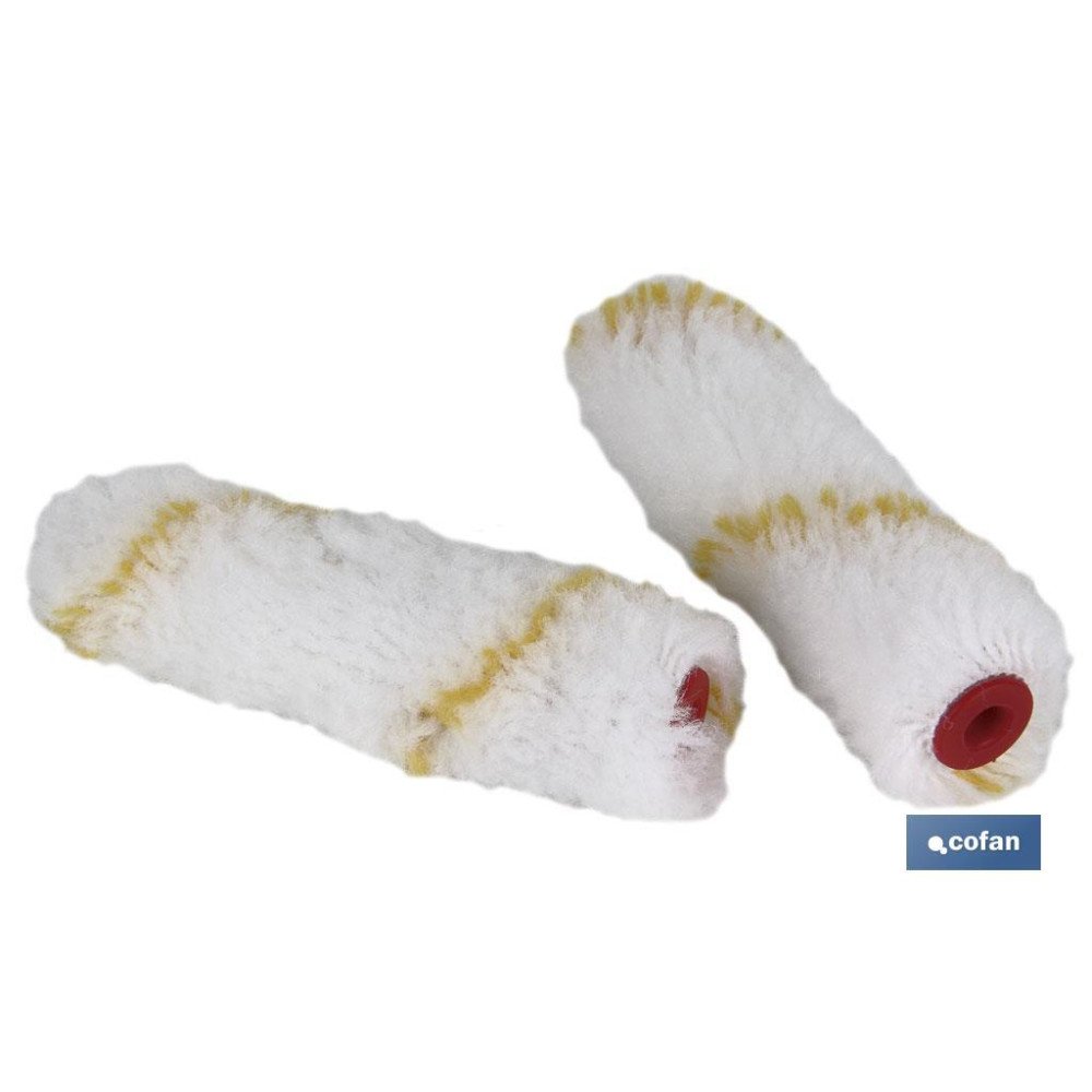 PACK 2 RECAMBIOS MINI RODILLO PAREDES LISAS 11CM (PACK: 1 UDS)