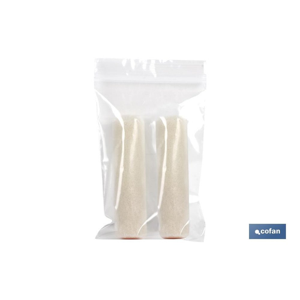 PACK 2 RECAMBIOS Rodillos Mini VELOUR 5CM (PACK: 1 UDS)