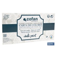 CARTA DE COLORES PINTURA A LA TIZA CHALK PAINT (PACK: 1 UDS)