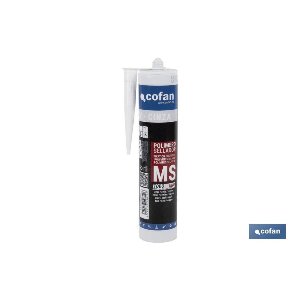 POLÍMERO SELLADOR MS 290 ML GRIS (PACK: 1 UDS)