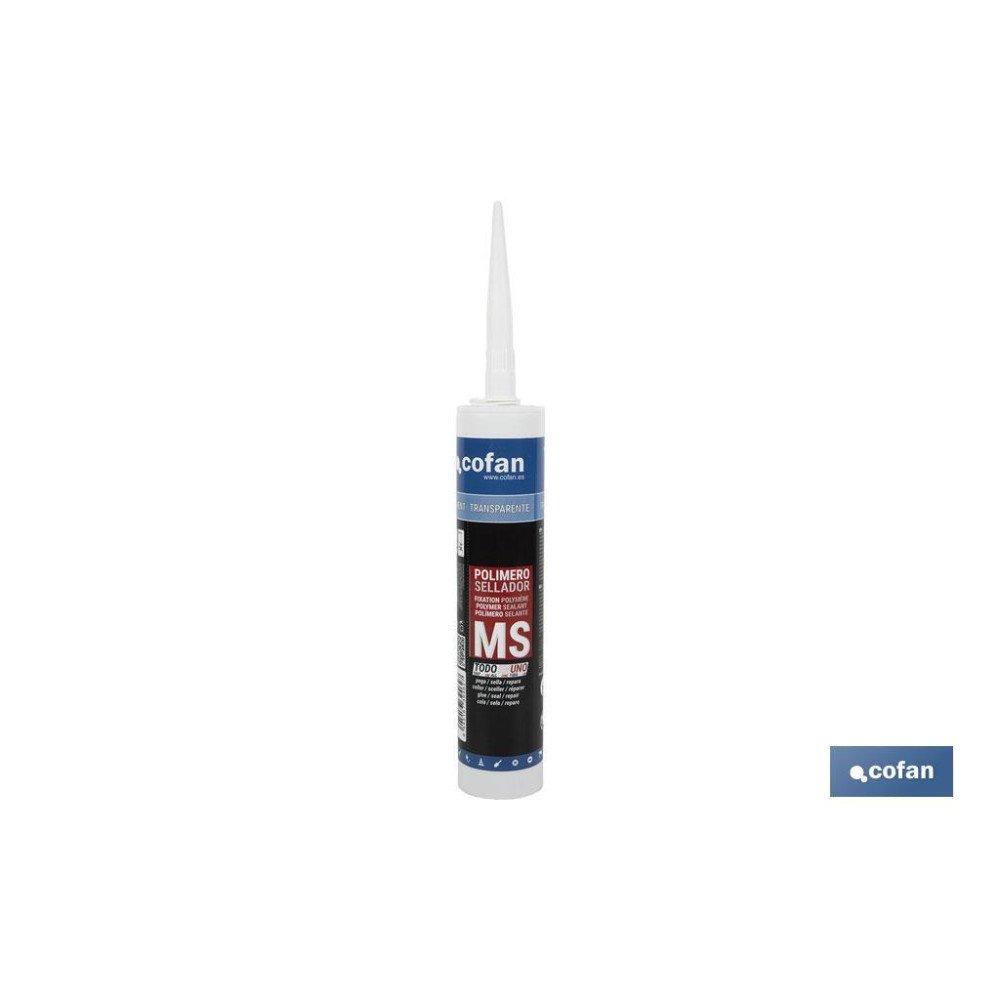 POLÍMERO SELLADOR MS 290 ML TRANSPARENTE (PACK: 1 UDS)