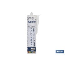 SILICONA ACÉTICA UNIVERSAL 280 ML BLANCO (PACK: 1 UDS)