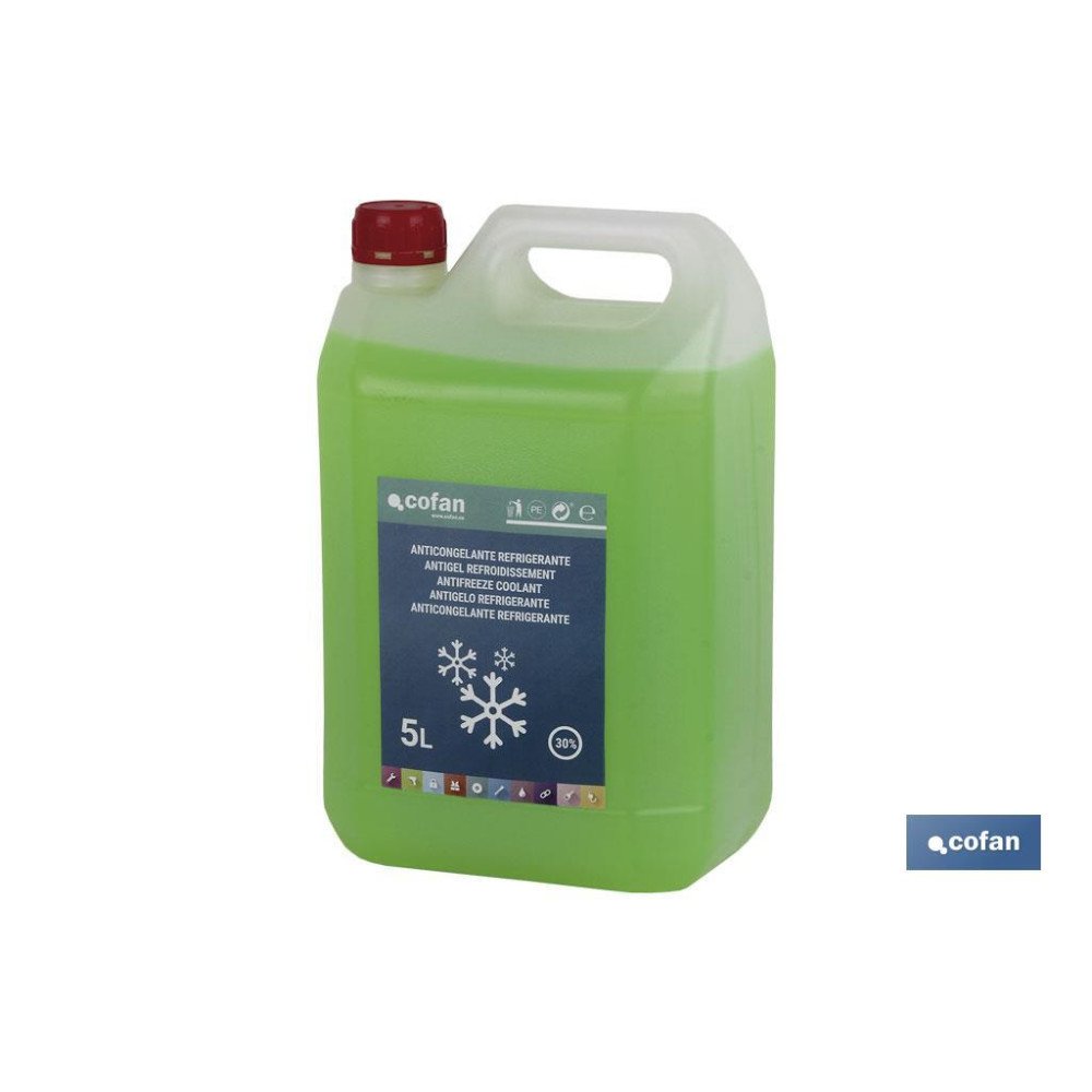 ANTICONGELANTE-REFRIGERANTE 30% 5 L (PACK: 1 UDS)