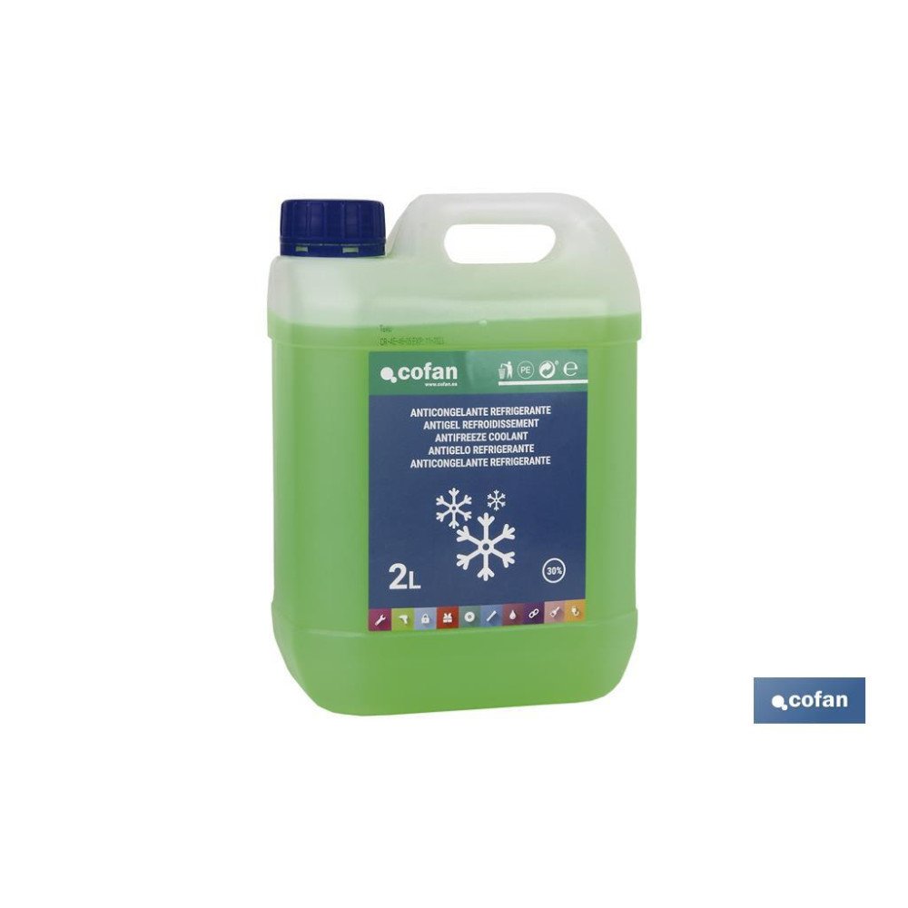 ANTICONGELANTE-REFRIGERANTE 30% 2 L (PACK: 1 UDS)