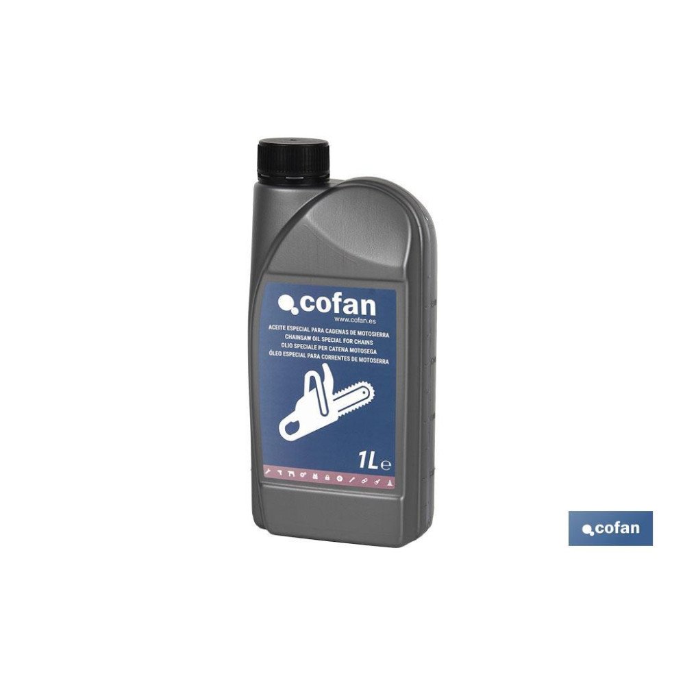 ACEITE ESPECIAL CADENAS MOTOSIERRA 1L (PACK: 1 UDS)