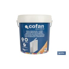 MASILLA RENOVACIÓN Y ALISADO PARA INTERIOR 5 KG (PACK: 1 UDS)