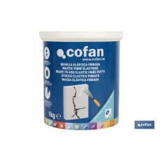 MASILLA ELÁSTICA FIBRADA PARA EXTERIOR 1 KG (PACK: 1 UDS)