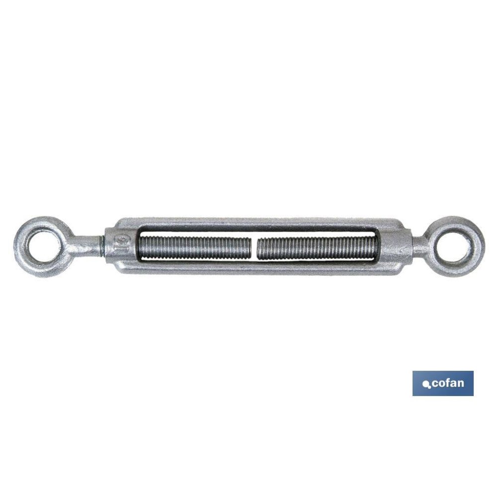 TENSOR ANILLA-ANILLA ZINC. DIN 1480 M-12 venta unitaria (PACK: 1 UDS)