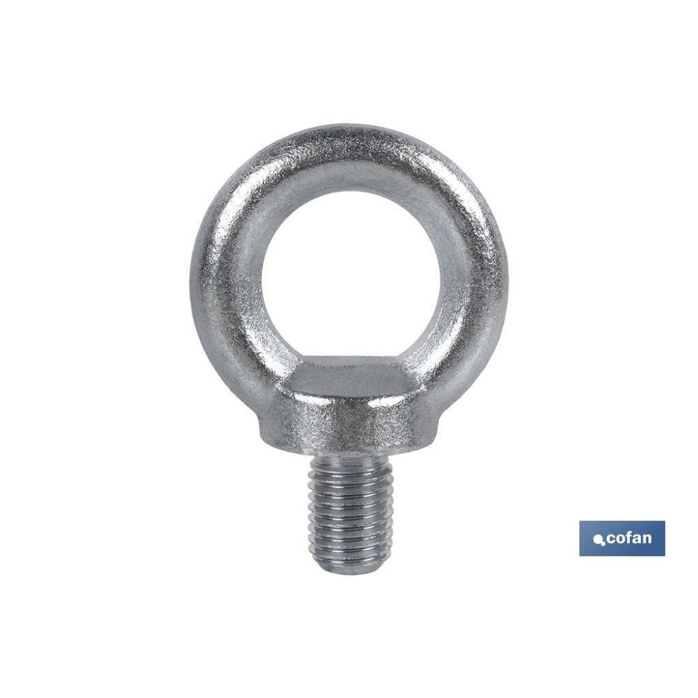 ANILLA ELEVACION MACHO DIN 580 M-8 ZN (PACK: 50 UDS)