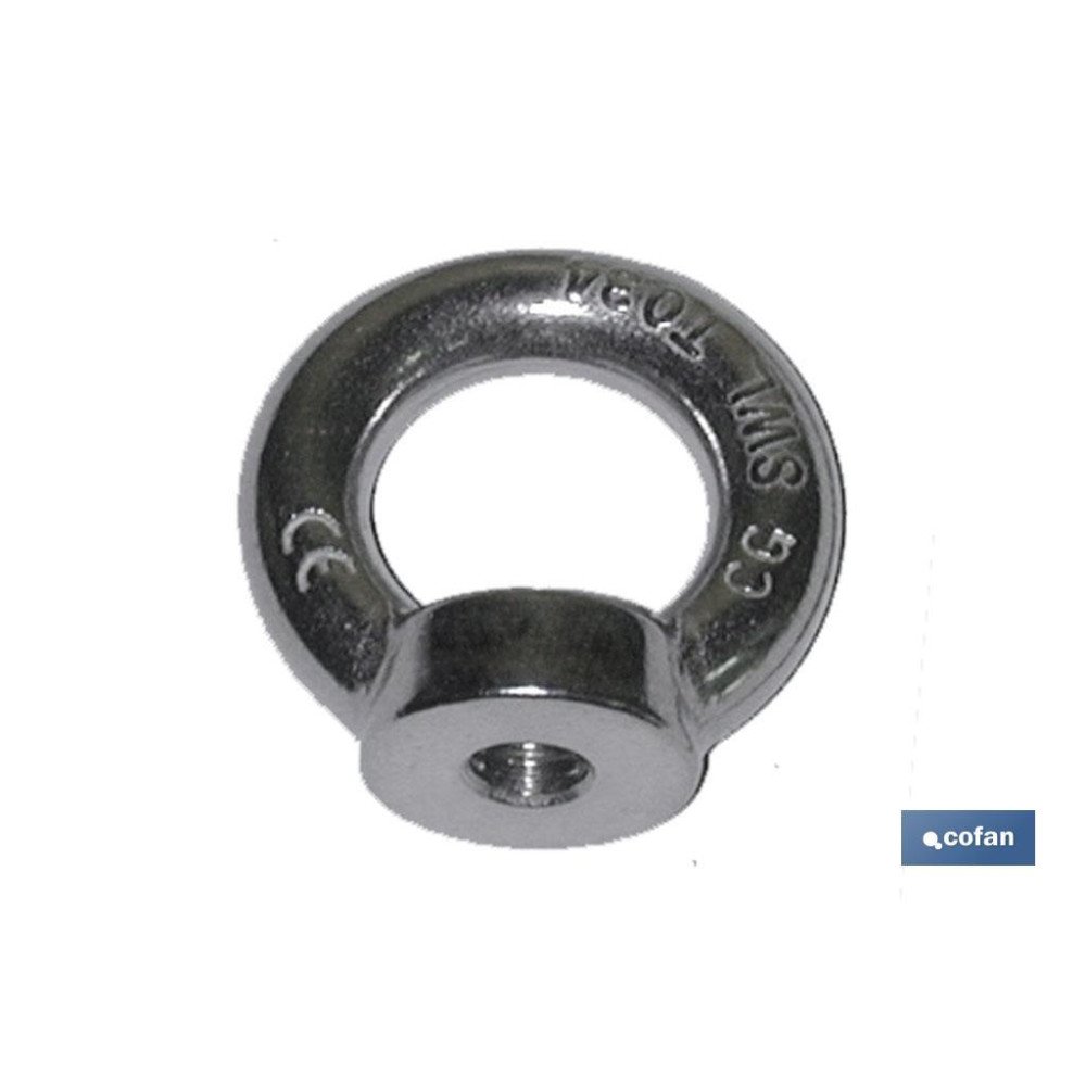 ANILLA ELEVACION HEMBRA DIN 582 M-20 ZN venta unitaria (PACK: 1 UDS)