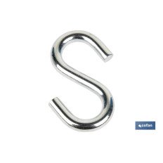 GANCHO EN "S" ZINCADO M-5...