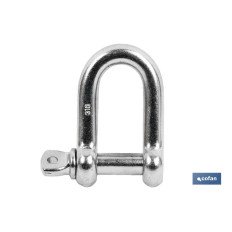 GRILLETE RECTO M-6 ZINCADO (PACK: 100 UDS)