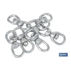 TORNIQUETE GIRATORIO REFORZADO 6mm (PACK: 25 UDS)