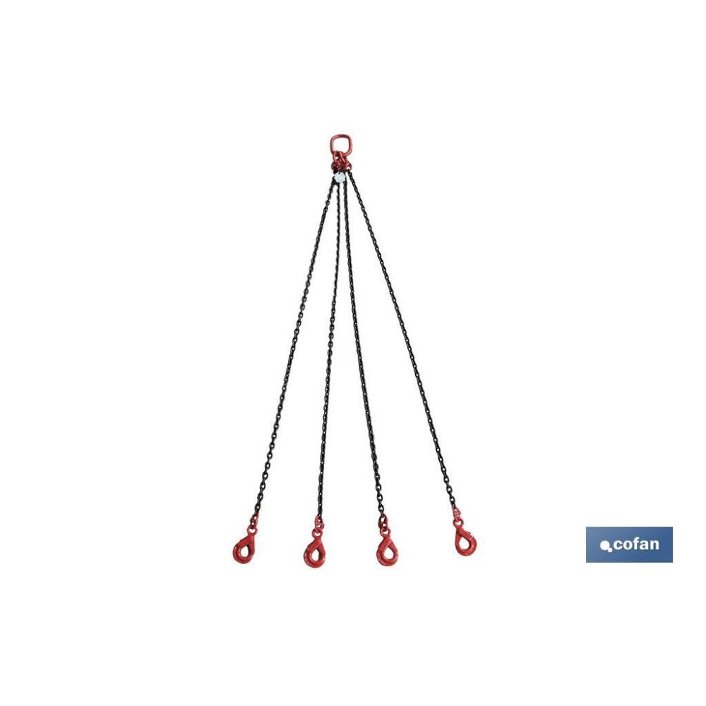 PULPO CADENA 8mm. Gº80  4Rx4M (PACK: 1 UDS)