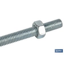 HEMBRILLA CON TUERCA M-6X50 (PACK: 100 UDS)