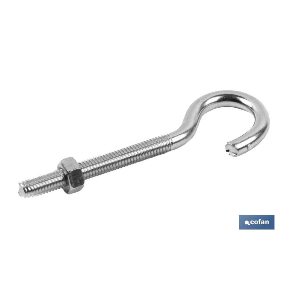 CANCAMO CON TUERCA M-6X90 (PACK: 100 UDS)