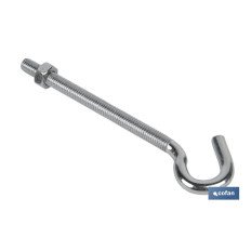 CANCAMO CON TUERCA M-12X100 (PACK: 10 UDS)