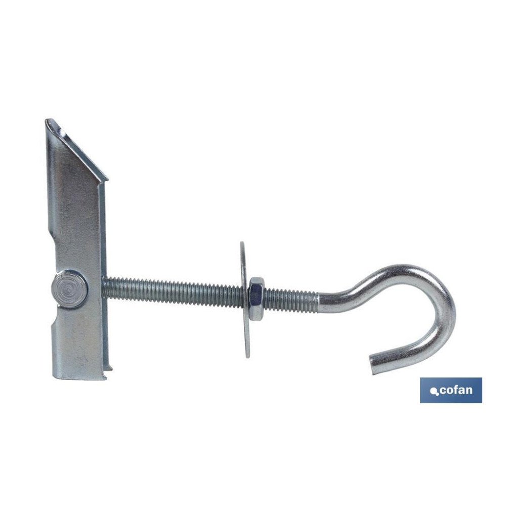 GANCHO BASCULANTE C/GANCHO M-6 (PACK: 40 UDS)