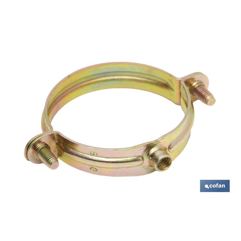 ABRAZADERA METALICA M-6 PARA TUBO  22MM. (PACK: 100 UDS)