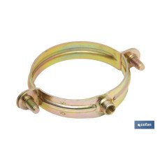 ABRAZADERA METALICA M-6 PARA TUBO  63MM. (PACK: 25 UDS)