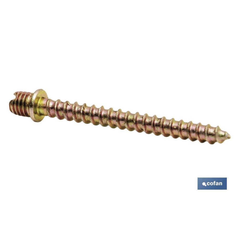 TIRAFONDO PARA ABRAZADERA METALICA 6X50 (PACK: 100 UDS)