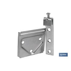 SET COLGADOR DE ARMARIO ZINCADO 53 MM VENTA UNITARIA (PACK: 1 UDS)