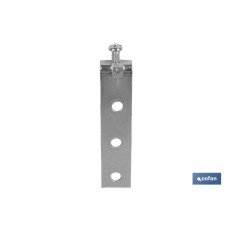 GANCHO COLGADOR ZINCADO CON TORNILLO REGULADOR (PACK: 100 UDS)
