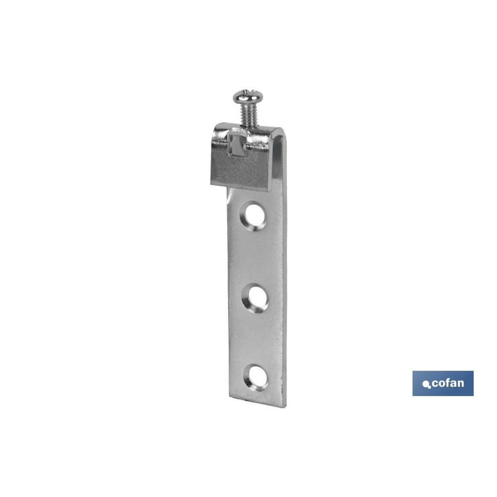 GANCHO COLGADOR ZINCADO CON TORNILLO REGULADOR VENTA UNITARIA (PACK: 1 UDS)