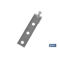 GANCHO COLGADOR ZINCADO CON TORNILLO REGULADOR VENTA UNITARIA (PACK: 1 UDS)