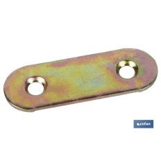 PLACA DE UNIÓN 95 X 20 MM (PACK: 40 UDS)
