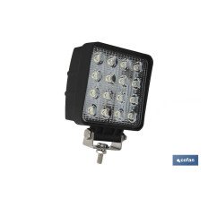 FARO TRABAJO 16 LED 3360Lm 6000K 48W, IP67 (10-30V) (PACK: 1 UDS)