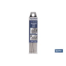 SIERRA CALAR (5PCS) T101B HCS 75X2,7 MADERA/PLASTI (PACK: 1 UDS)