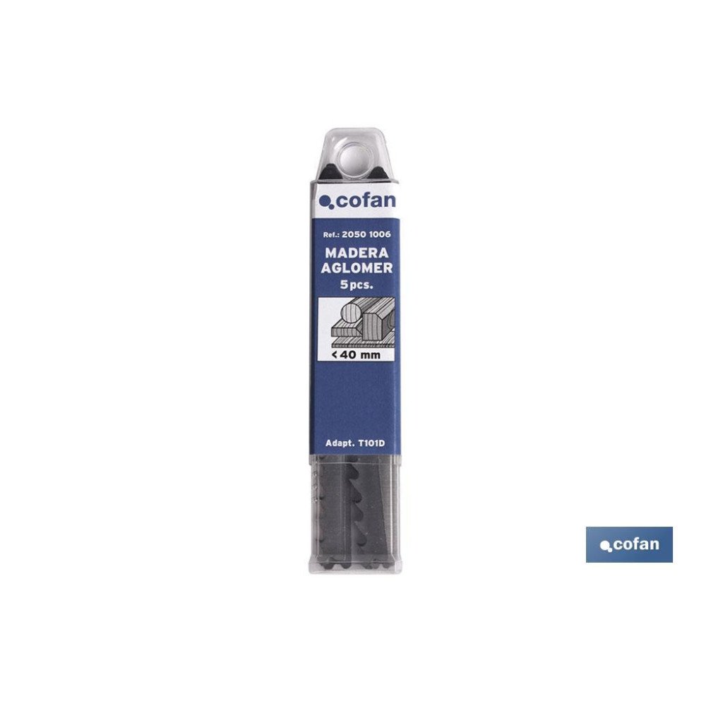 SIERRA CALAR (5PCS) T301CD HCS 90X3 MADERA/AGLOMER (PACK: 1 UDS)